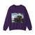 RUISDAEL, Jacob Isaackszon van - A Cottage and a Hayrick by a River (Artwork) Crewneck Sweatshirt