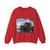 RUISDAEL, Jacob Isaackszon van - A Cottage and a Hayrick by a River (Artwork) Crewneck Sweatshirt