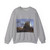 SCHINKEL, Karl Friedrich - Medieval Town by Water (Artwork) Crewneck Sweatshirt
