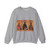 SIMONE MARTINI - Polyptych of Santa Caterina (detail) (Artwork) Crewneck Sweatshirt