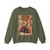 SERRA, Pere - Madonna and Child with Angels Playing Music (Artwork) Crewneck Sweatshirt