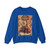 SERRA, Pere - Madonna and Child with Angels Playing Music (Artwork) Crewneck Sweatshirt