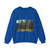 SHISKIN, Ivan Ivanovich - Autumn landscape. Path in the woods in 1894 (Artwork) Crewneck Sweatshirt