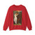 SCHEFFER, Ary - Faust and Marguerite in the Garden (Artwork) Crewneck Sweatshirt