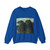 SHISKIN, Ivan Ivanovich - Forest Landscape with figures. 1880 (Artwork) Crewneck Sweatshirt