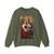 SCHEFFER, Ary - Margaret at the Fountain (Artwork) Crewneck Sweatshirt