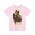 Man Reading Letter to a Seated Mourning Woman, Saturday Evening Post illustration - T-Shirt