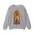SIMONE MARTINI - Madonna and Child with Angels and the Saviour (Artwork) Crewneck Sweatshirt