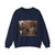 PFORR, Franz - The Entry of Emperor Rudolf of Habsburg into Basle (Artwork) Crewneck Sweatshirt