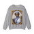 KINSOEN, Francois-Joseph - Presumed Portrait of Miss Kinsoen. (Artwork) Crewneck Sweatshirt