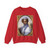 KINSOEN, Francois-Joseph - Presumed Portrait of Miss Kinsoen. (Artwork) Crewneck Sweatshirt