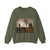 MILLET, Jean-Francois - Autumn Landscape with a Flock of Turkeys (Artwork) Crewneck Sweatshirt