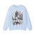 RIBERA, Jusepe de - St Jerome and the Angel2 (Artwork) Crewneck Sweatshirt