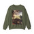 RICCI, Marco - Landscape with River and Figures (detail) (Artwork) Crewneck Sweatshirt