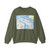 USA - Hawaii (1960) (Map) Crewneck Sweatshirt