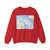 USA - Hawaii (1960) (Map) Crewneck Sweatshirt