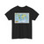 World Map - Physical (2005) (Map) T-Shirt