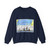 Americas - Where Did Columbus Discover America (1987) (Map) Crewneck Sweatshirt