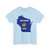 Flag map of Wisconsin (United States) T-Shirt