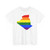 LGBT flag map of Algeria (Algeria) T-Shirt