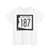 Arizona 187 1963 (Arizona) (Road Sign) T-Shirt