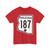 Arizona 187 1956 (Arizona) (Road Sign) T-Shirt