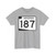 Arizona 187 (Arizona) (Road Sign) T-Shirt