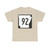 Arkansas 92 (Arkansas) (Road Sign) T-Shirt