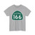 California 166 (California) (Road Sign) T-Shirt