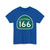 California 166 (California) (Road Sign) T-Shirt