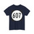 Circle sign 607 Virginia (Virginia) (Road Sign) T-Shirt