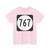 Circle sign 767 Virginia (Virginia) (Road Sign) T-Shirt