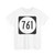 Circle sign 761 Virginia (Virginia) (Road Sign) T-Shirt