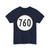 Circle sign 760 Virginia (Virginia) (Road Sign) T-Shirt