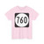 Circle sign 760 Virginia (Virginia) (Road Sign) T-Shirt