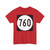 Circle sign 760 Virginia (Virginia) (Road Sign) T-Shirt