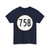 Circle sign 758 Virginia (Virginia) (Road Sign) T-Shirt