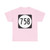 Circle sign 758 Virginia (Virginia) (Road Sign) T-Shirt