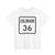 Colorado 36 1946 (Colorado) (Road Sign) T-Shirt