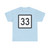 Connecticut Highway 33 (Connecticut) (Road Sign) T-Shirt