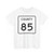 County 85 square (Minnesota) (Road Sign) T-Shirt
