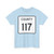 County 117 square (Minnesota) (Road Sign) T-Shirt