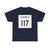 County 117 square (Minnesota) (Road Sign) T-Shirt
