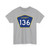 County 136 MN (Minnesota) (Road Sign) T-Shirt