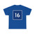 CR 16 jct blue (Ohio) (Road Sign) T-Shirt