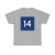CR 14 jct blue (Ohio) (Road Sign) T-Shirt