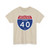 I-40 AZ 1957 (Arizona) (Road Sign) T-Shirt