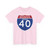 I-40 AZ (Arizona) (Road Sign) T-Shirt