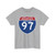 I-97 MD (Maryland) (Road Sign) T-Shirt