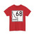 Idaho 68 1955 (Idaho) (Road Sign) T-Shirt